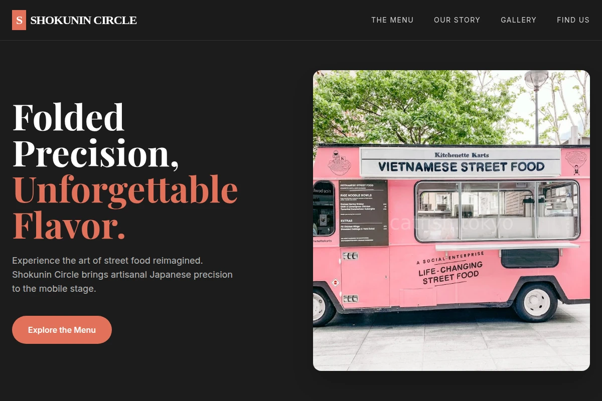 Origami Food Truck