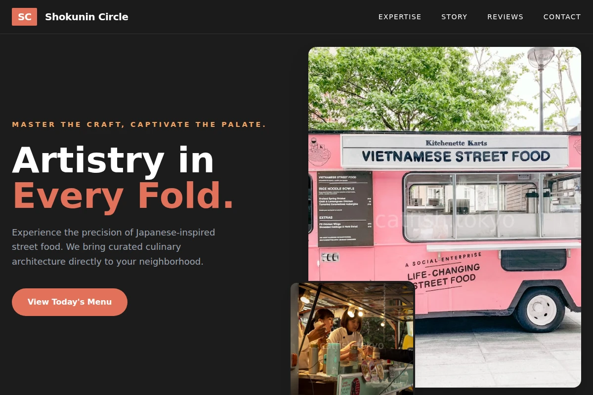 Origami Food Truck